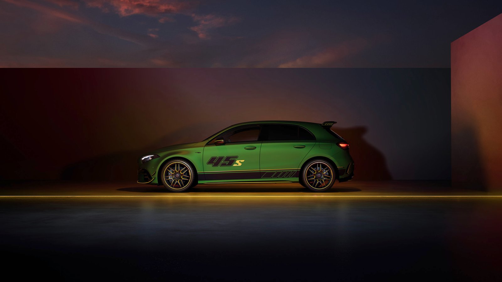 Mercedes-AMG A 45 S 4MATIC+ als Sondermodell „Limited Edition“ ab sofort bestellbarMercedes-AMG A 45 S 4MATIC+ can now be ordered as a special “Limited Edition” model